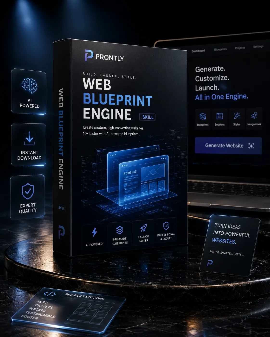 The Web Blueprint Engine â A Claude Skill That Plans Your Entire Website Before You Write a Line of Code